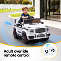 Kids Electric Ride On Car G63 Remote Control White 12V