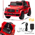 Kids Electric Ride On Mercedes-Benz AMG G63 Red 12V