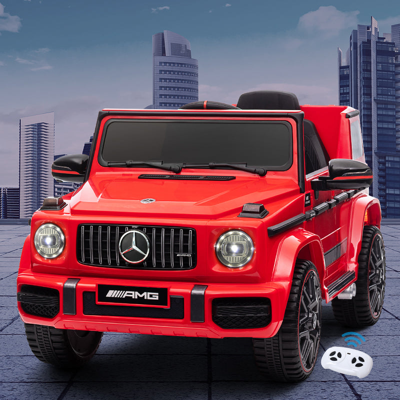 Kids Electric Ride On Mercedes-Benz AMG G63 Red 12V