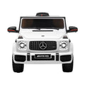 Kids Electric Ride On Mercedes-Benz AMG G63 White Remote