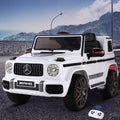 Kids Electric Ride On Mercedes-Benz AMG G63 White Remote