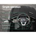 Kids 12V Electric Ride On Car Mercedes-Benz AMG GTR Black