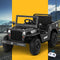 Rigo 12V Electric Ride On Jeep Military Off Road Car Remote Black