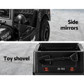 Rigo 12V Electric Ride On Jeep Military Off Road Car Remote Black