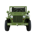Rigo 12V Kids Electric Ride On Jeep Off Road Toy Car Remote Olive