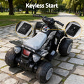 Rigo 12V Kids Electric Ride On ATV Quad Motorbike Black Toy
