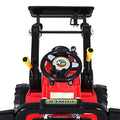 Rigo 6V Kids Electric Ride On Bulldozer Digger Loader Remote Red