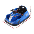 Rigo Kids Ride On Car 6V Electric Remote Control Blue