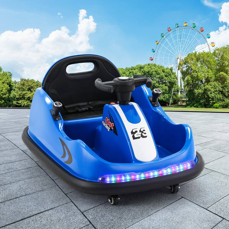 Rigo Kids Ride On Car 6V Electric Remote Control Blue