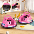 Kids Electric Ride On Car Angry Birds Pink Remote Control Light