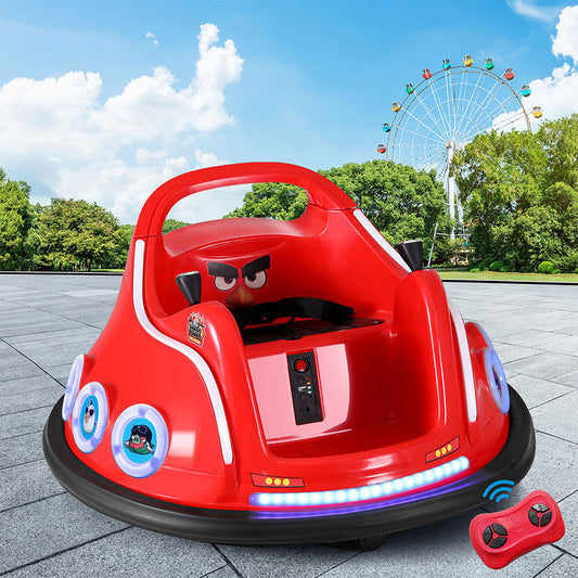 Angry Birds Ride On Car Electric Remote 6V Kids Red
