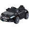 Kids Electric Ride On Car Licensed Music Remote Black