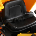 Rigo 12V Kids Electric Ride On Dumptruck Yellow Toy Car