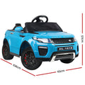Rigo 12V Kids Electric Ride On Car SUV Remote Control Blue