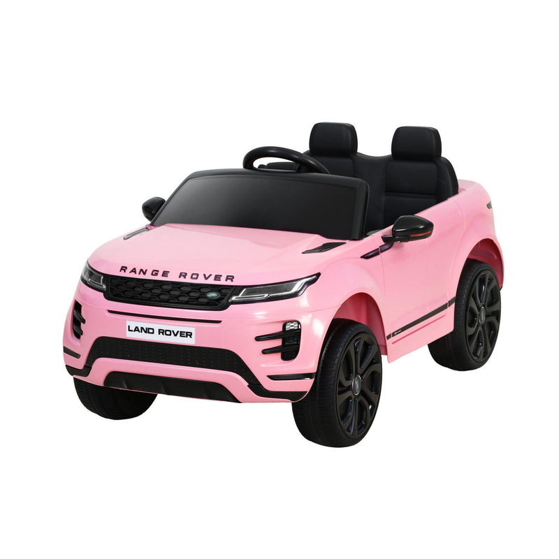 Kids 12V Electric Ride On Land Rover Car Pink Remote Battery