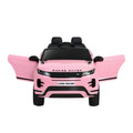 Kids 12V Electric Ride On Land Rover Car Pink Remote Battery