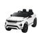 Kids 12V Electric Ride On Land Rover White Remote Control Battery Car