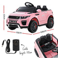 Rigo 12V Kids Electric Ride On Range Rover Car Remote Pink