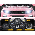 Rigo 12V Kids Electric Ride On Range Rover Car Remote Pink