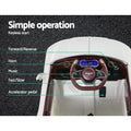 Bentley Licensed 12V Kids Electric Ride On Car Remote Control White