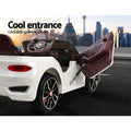 Bentley Licensed 12V Kids Electric Ride On Car Remote Control White
