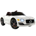 Bentley Licensed 12V Kids Electric Ride On Car Remote Control White