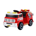 Rigo Electric Fire Engine Ride On Car Water Gun Music Kids