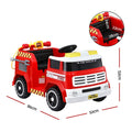 Rigo Electric Fire Engine Ride On Car Water Gun Music Kids