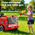 Rigo Electric Fire Engine Ride On Car Water Gun Music Kids