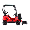 Rigo 12V Electric Ride On Forklift Red Kids Toy Car Horn Remote