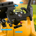 Rigo 12V Kids Electric Ride On Forklift Loader Car Remote Yellow