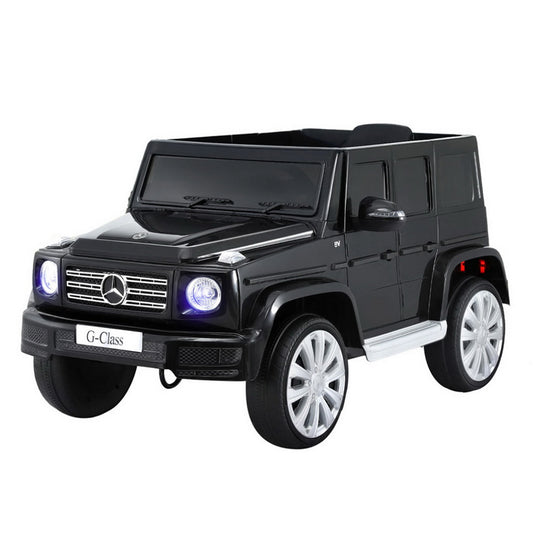 Licensed Mercedes-Benz G500 Kids Ride On Car 12V Electric Black