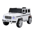 Kids Electric Ride On G500 Car 12V White Remote Horn