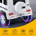 Kids Electric Ride On G500 Car 12V White Remote Horn