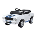 Kids Electric Ride On Car GT350 12V Music Remote White