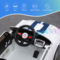 Kids Electric Ride On Car GT350 12V Music Remote White