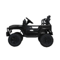 Rigo 12V Electric Ride On Jeep Black Kids Toy Car Remote Control
