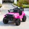 Rigo 12V Kids Electric Ride On Jeep Car Remote Control Pink