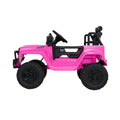 Rigo 12V Kids Electric Ride On Jeep Car Remote Control Pink