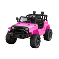 Rigo 12V Kids Electric Ride On Jeep Car Remote Control Pink