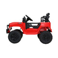 Rigo 12V Electric Ride On Jeep Kids Car Remote Control Red