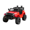 Rigo 12V Electric Ride On Jeep Kids Car Remote Control Red