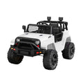 Rigo 12V Kids Electric Ride On Jeep Car Remote Control White