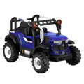 Rigo 12V Kids Electric Ride On Jeep Off Road Remote Blue