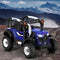 Rigo 12V Kids Electric Ride On Jeep Off Road Remote Blue