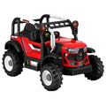 Rigo 12V Electric Ride On Jeep Red Kids Off Road Remote Car