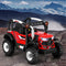 Rigo 12V Electric Ride On Jeep Red Kids Off Road Remote Car