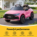 Ride On Car Licensed Audi RS3 Car for Kids 12V Remote Control Pink