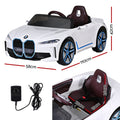 BMW Kids Ride On Car 12V White Electric Remote Control Toy