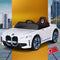BMW Kids Ride On Car 12V White Electric Remote Control Toy
